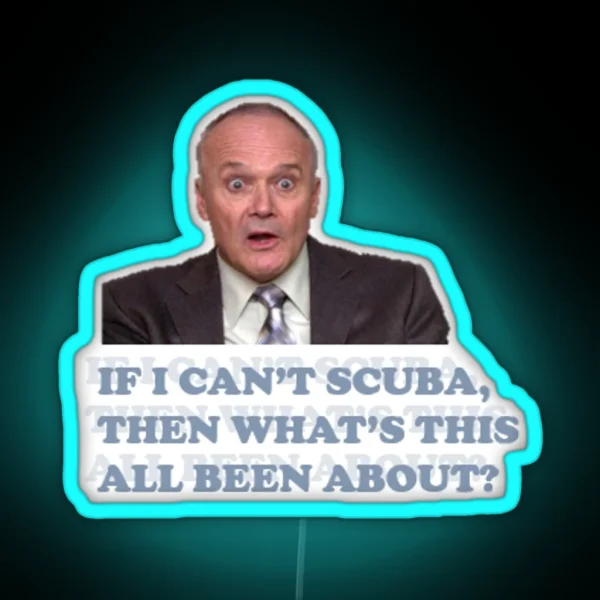 Creed Bratton The Office RGB Neon Sign
