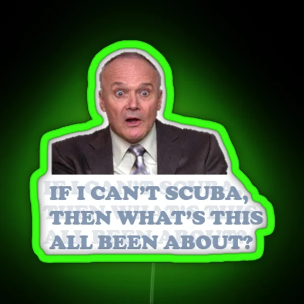 Creed Bratton The Office RGB Neon Sign