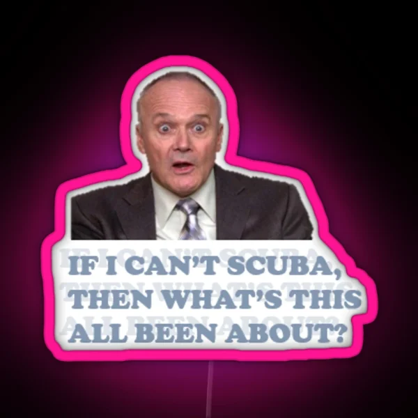 Creed Bratton The Office RGB Neon Sign
