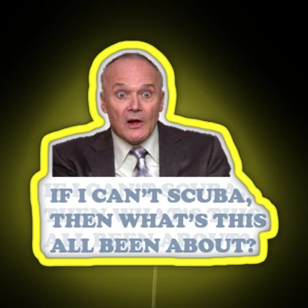 Creed Bratton The Office RGB Neon Sign