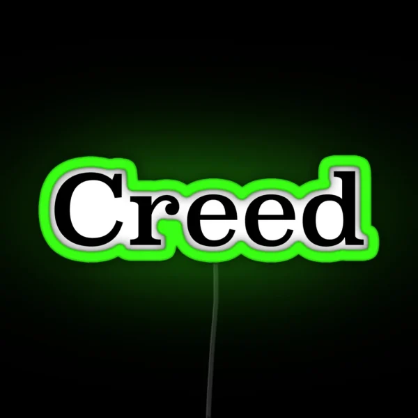 Creed RGB Neon Sign