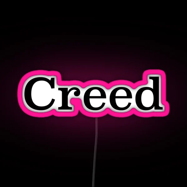 Creed RGB Neon Sign
