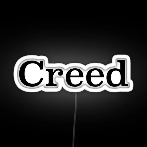 Creed RGB Neon Sign