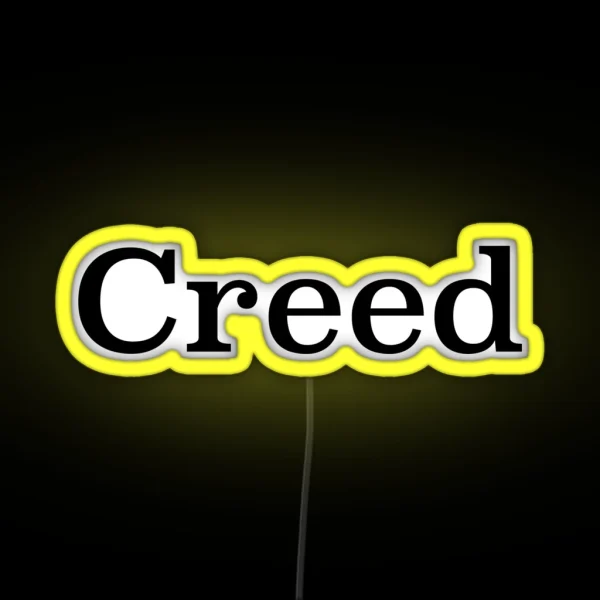 Creed RGB Neon Sign
