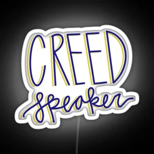 Creed Speaker RGB Neon Sign