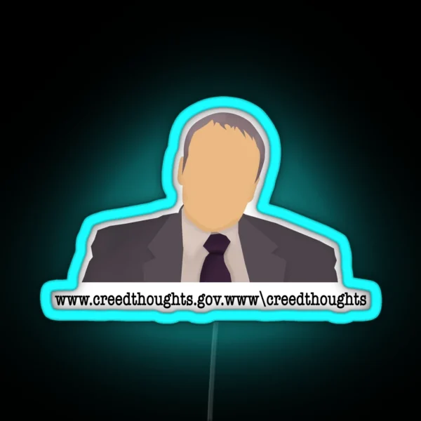 Creed Thoughts RGB Neon Sign