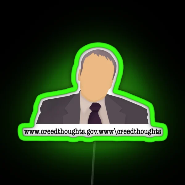 Creed Thoughts RGB Neon Sign