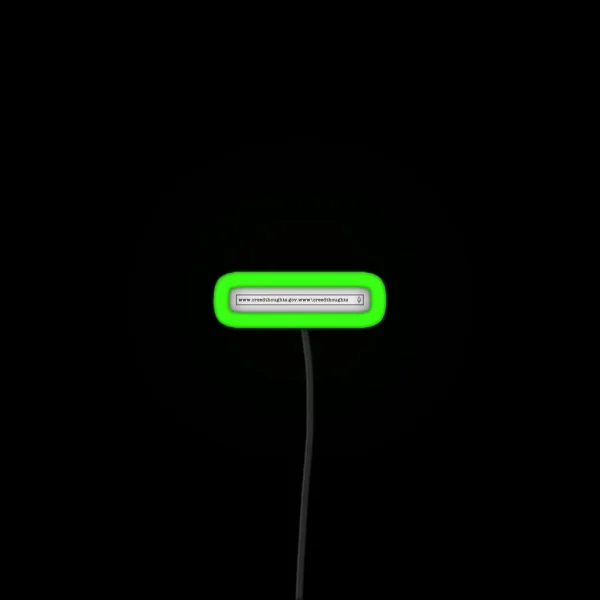 Creed Thoughts RGB Neon Sign