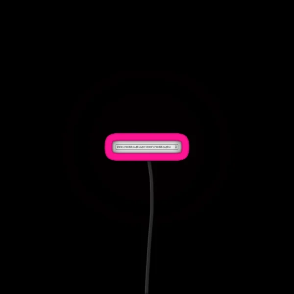 Creed Thoughts RGB Neon Sign