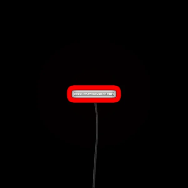 Creed Thoughts RGB Neon Sign