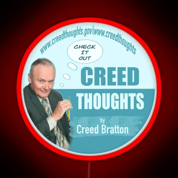 Creed Thoughts Www Creedthoughts Gov Www Creedthoughts RGB Neon Sign