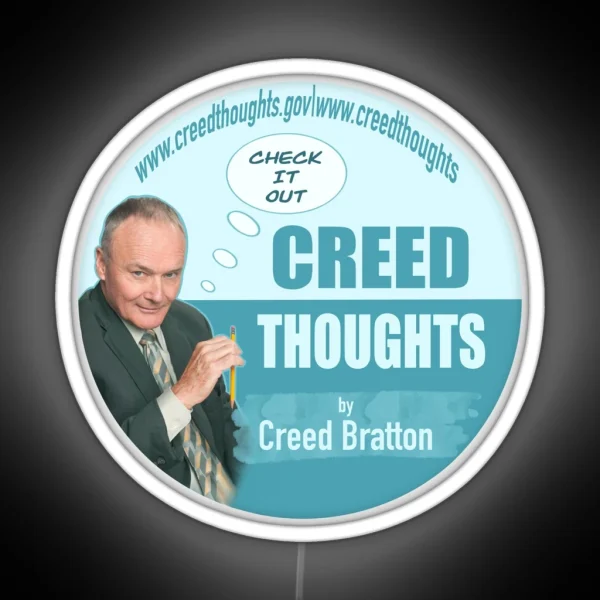 Creed Thoughts Www Creedthoughts Gov Www Creedthoughts RGB Neon Sign