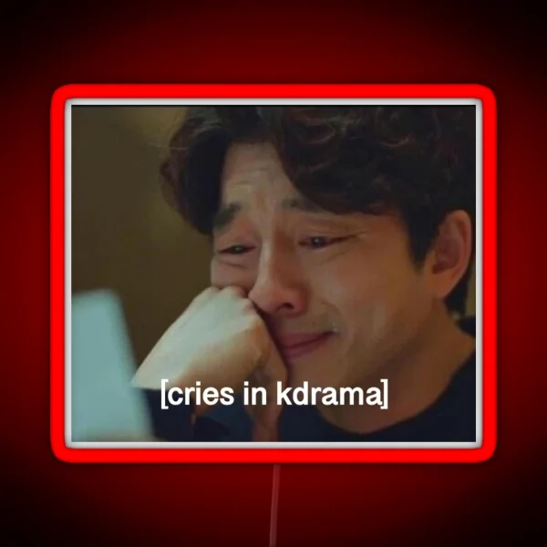 Cries In Drama RGB Neon Sign