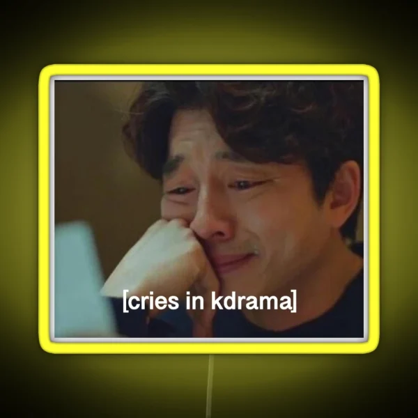 Cries In Drama RGB Neon Sign