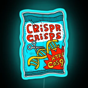 Crispr Cas9 Crisps RGB Neon Sign