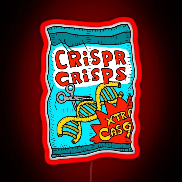 Crispr Cas9 Crisps RGB Neon Sign
