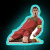 Cristiano Ronaldo Draw RGB Neon Sign - Image 2