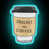 Crochet And Coffee RGB Neon Sign - Image 2