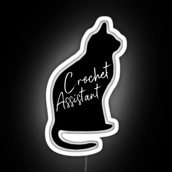 Crochet Assistant Led RGB Neon Sign