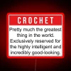 Crochet Definition RGB Neon Sign