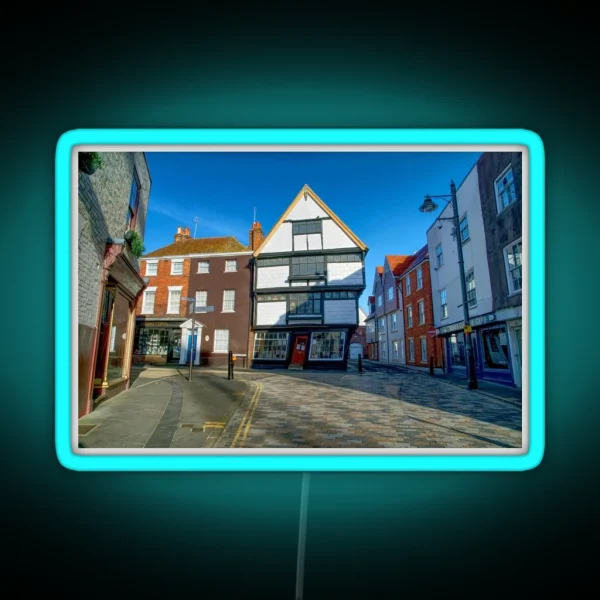 Crooked House Canterbury RGB Neon Sign