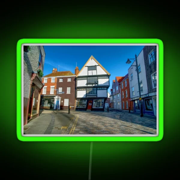 Crooked House Canterbury RGB Neon Sign