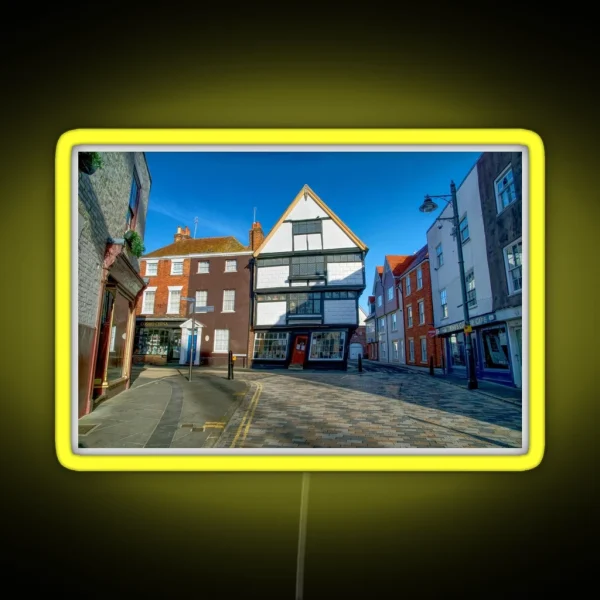 Crooked House Canterbury RGB Neon Sign