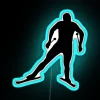 Cross Country Skiing Cross Country Skiing Cross Country Skiing RGB Neon Sign - Image 2