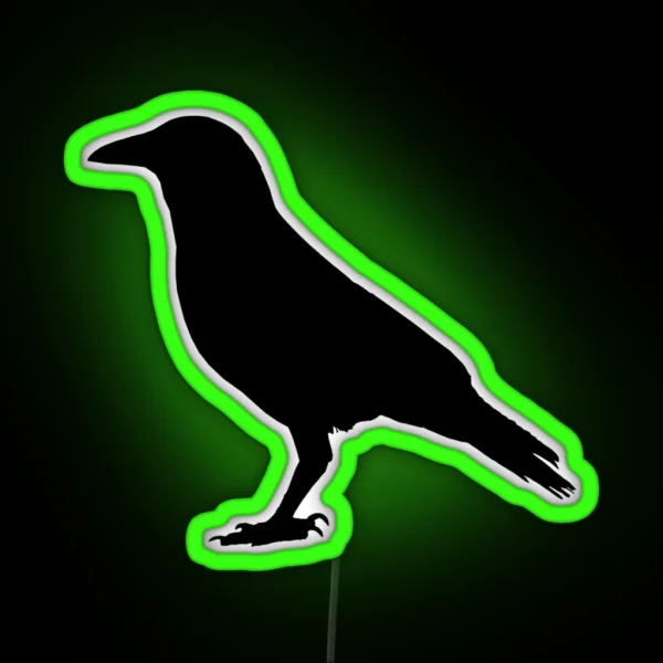 Crow RGB Neon Sign