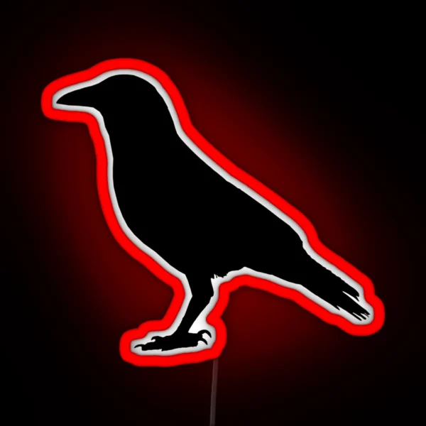 Crow RGB Neon Sign