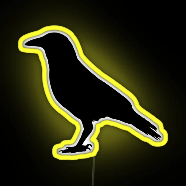 Crow RGB Neon Sign