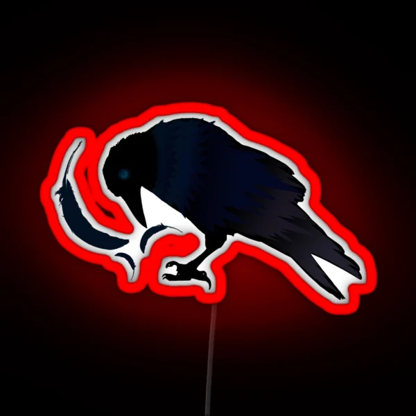 Crow RGB Neon Sign