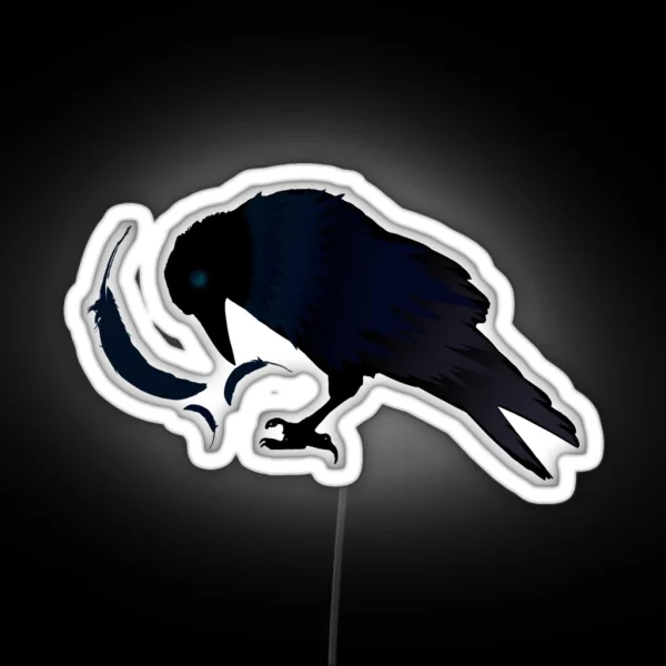 Crow RGB Neon Sign