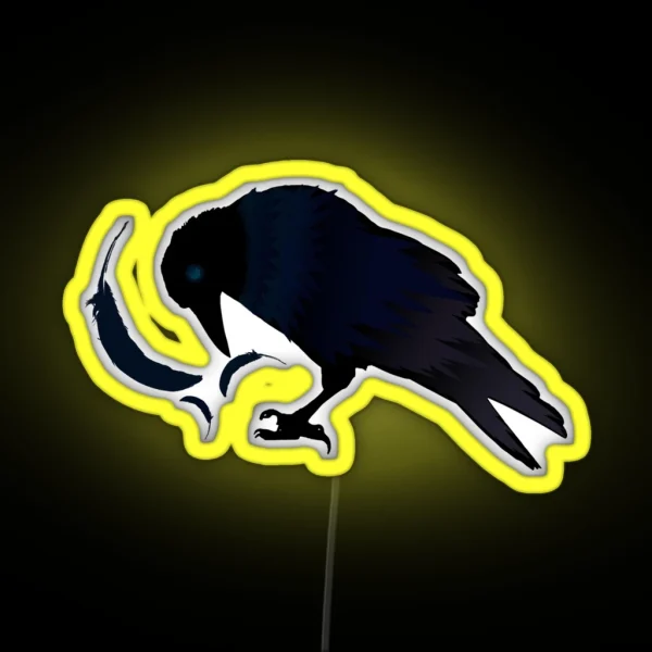Crow RGB Neon Sign