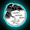 Crows Before Bros Support Your Local Murrder RGB Neon Sign - Image 3