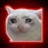 Cry Cat RGB Neon Sign - Image 2