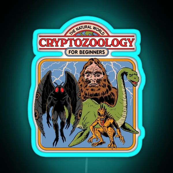 Cryptozoology For Beginners RGB Neon Sign