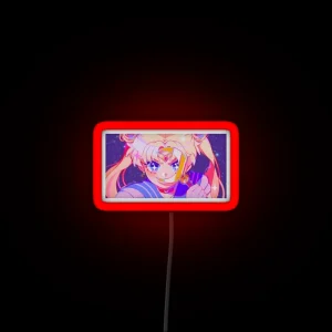 Crystal Usagi RGB Neon Sign