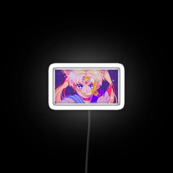 Crystal Usagi RGB Neon Sign