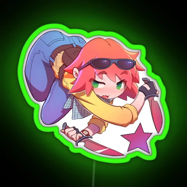 CS T Kawaii RGB Neon Sign