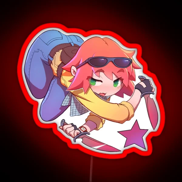 CS T Kawaii RGB Neon Sign