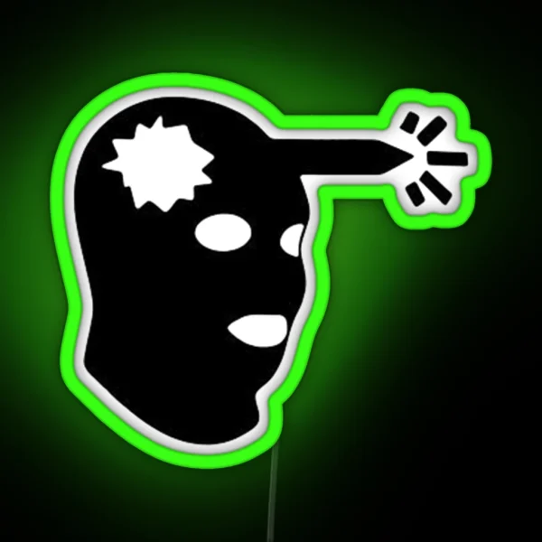 CSGO Boom Headshot RGB Neon Sign