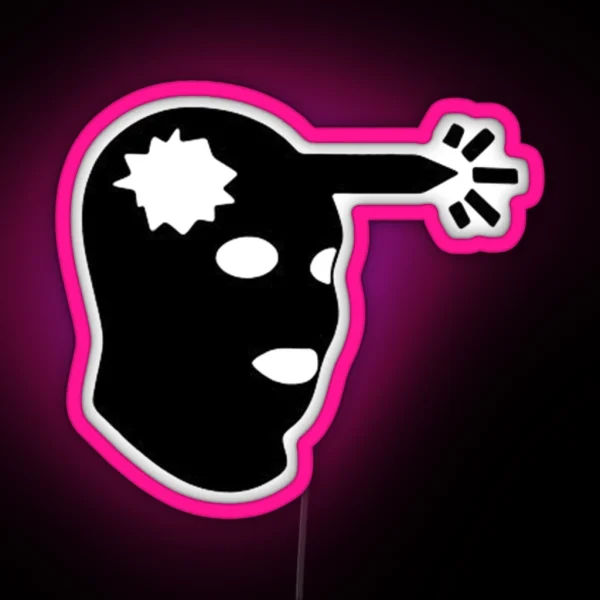 CSGO Boom Headshot RGB Neon Sign