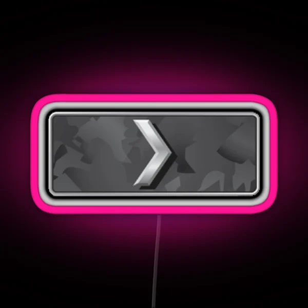 CSGO Silver 1 RGB Neon Sign