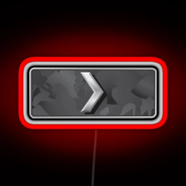 CSGO Silver 1 RGB Neon Sign
