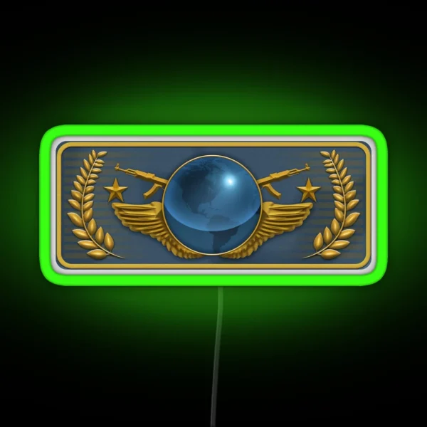 CSGO The Global Elite RGB Neon Sign