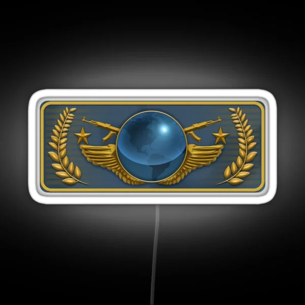 CSGO The Global Elite RGB Neon Sign