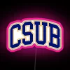 Csub College Font Curved RGB Neon Sign - Image 6