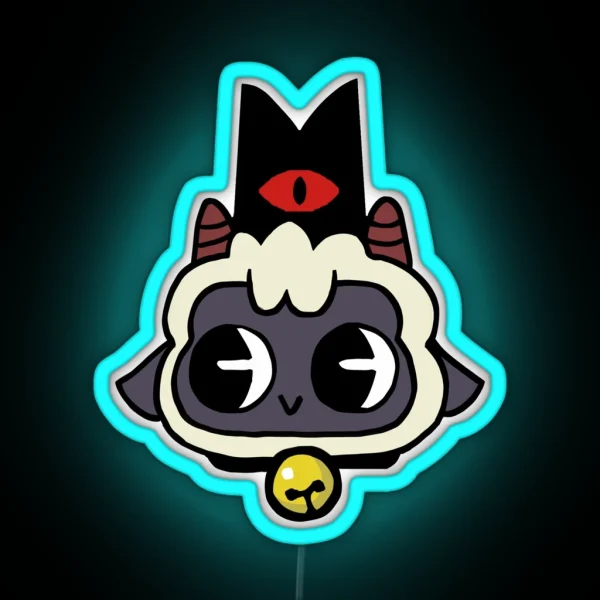 Cult Of The Lamb High Rez RGB Neon Sign