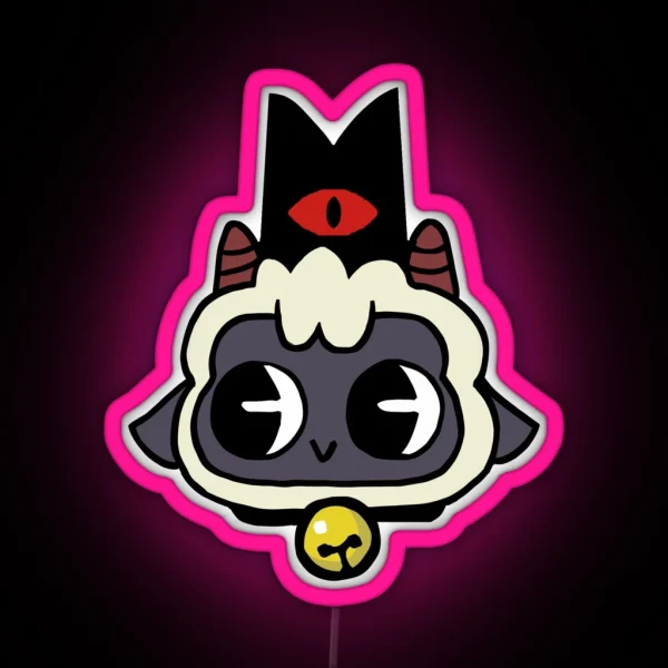 Cult Of The Lamb High Rez RGB Neon Sign